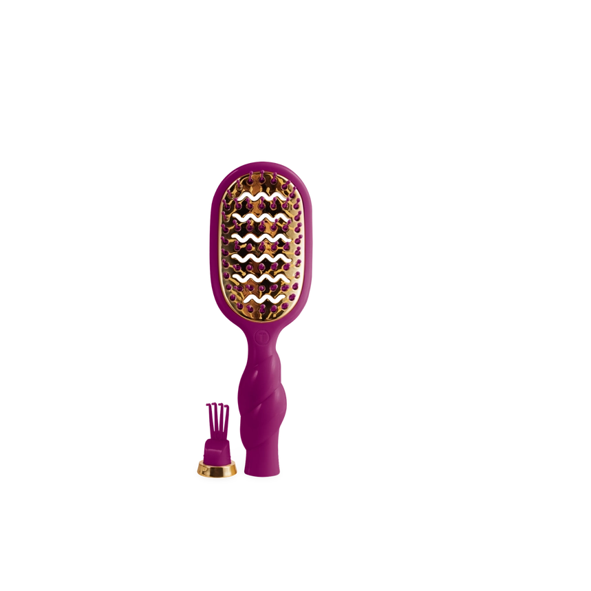 Mini Teletie Brush Vented, Mulberry