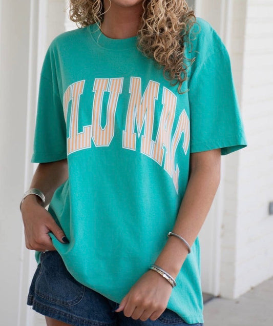 Lulu Mac Island Reef Striped Tee