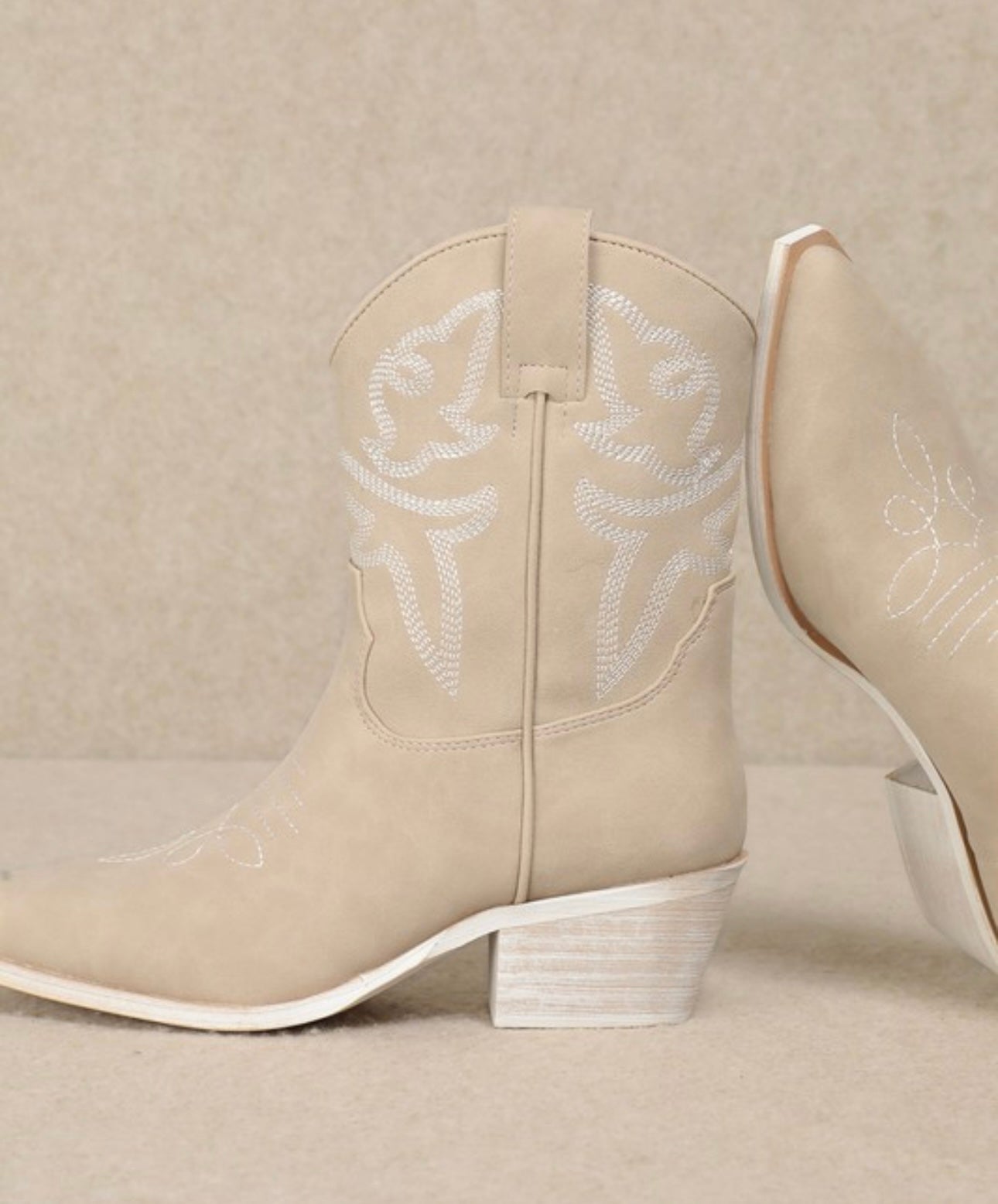 Claire Beige Bootie