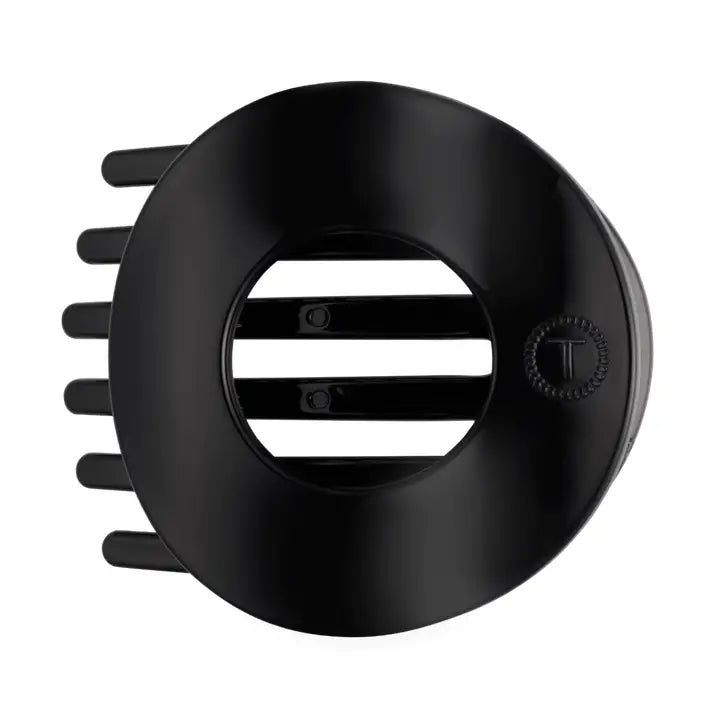 Medium Flat Circle Teletie Hairclip