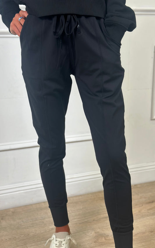 Black Slim Fit Joggers