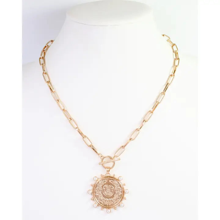 Albury Coin Link Necklace