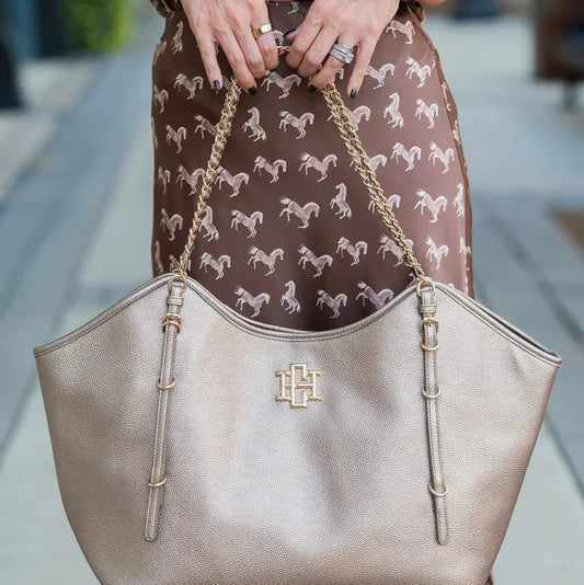 Harlow Tote , Bronze