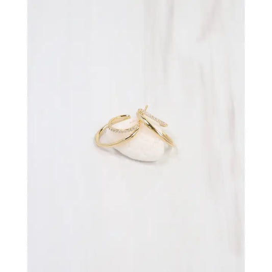 Chadron Double Hoop Earrings