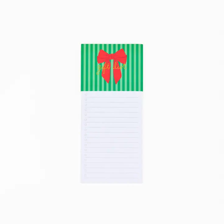 Magnetic Notepad Gift List