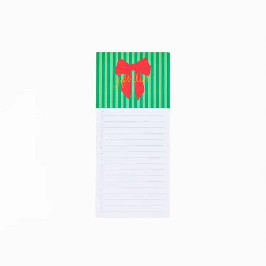 Magnetic Notepad Gift List