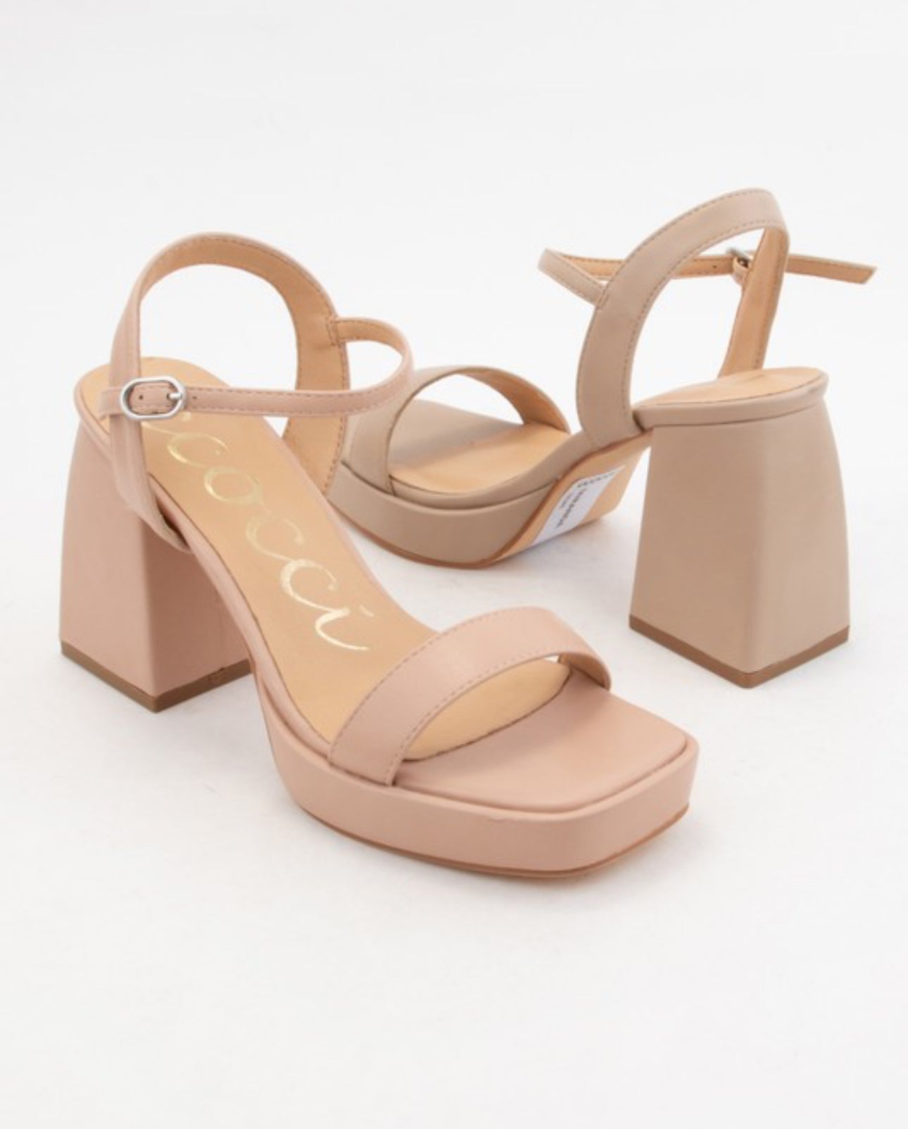 Blush Platform Heel