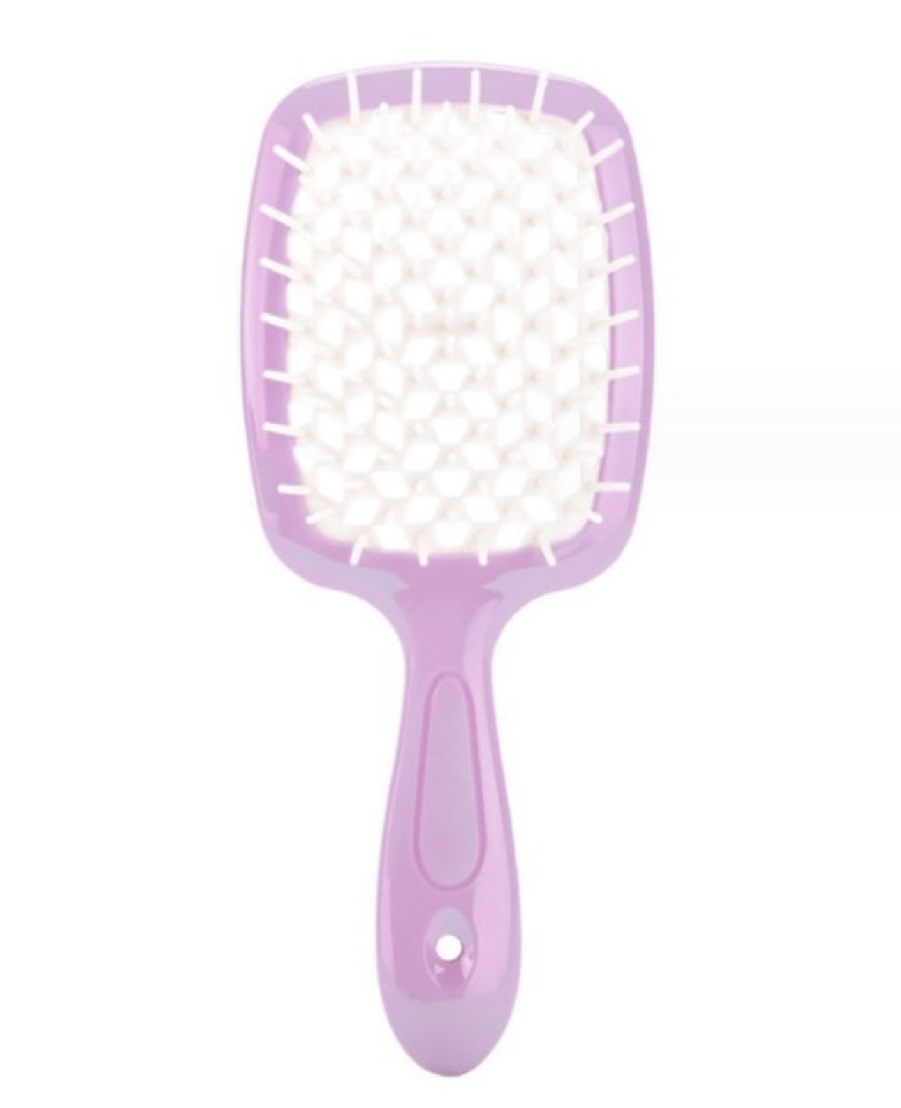 Detangling Hair Massage Brush, Lavender/White