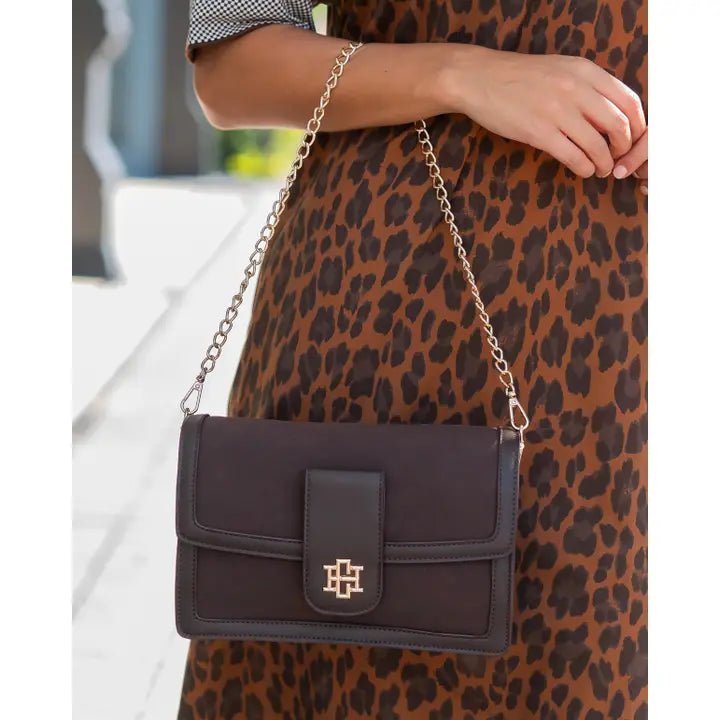 Collins Crossbody Chocolate S