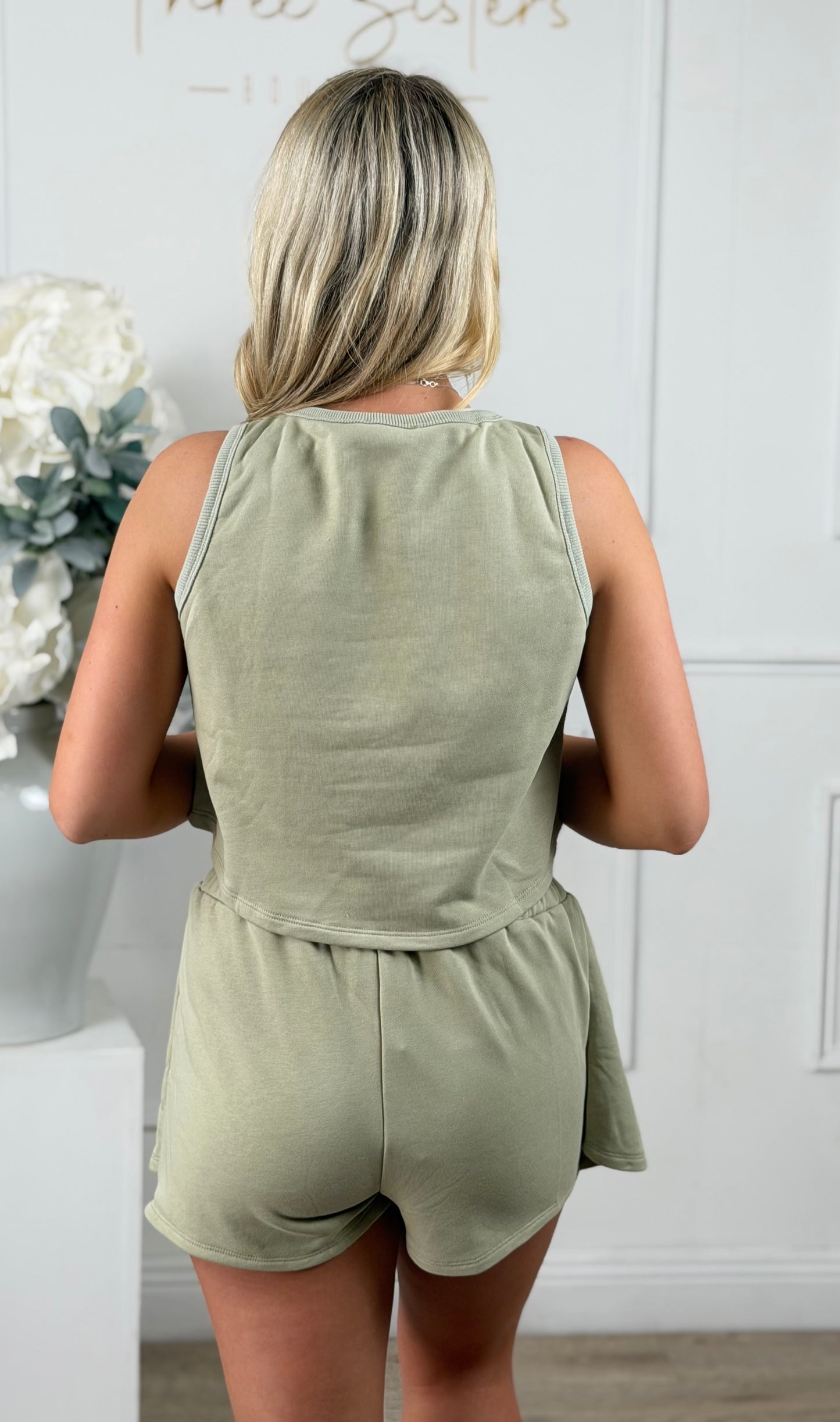 Kailee Tank/Skort SET, Sage