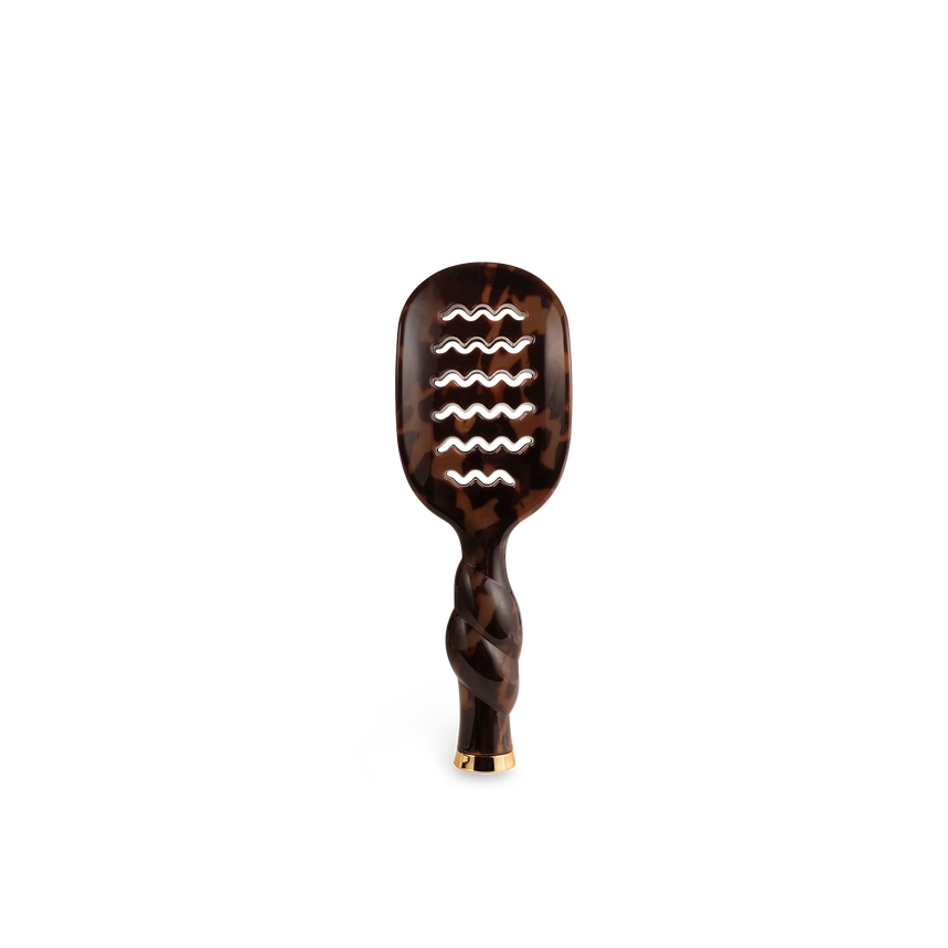 Mini Teletie Brush Vented, Tortoise