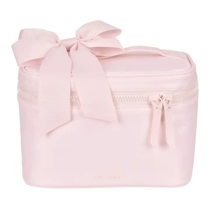 Case Mate Ballet Pink Makeup Train Case