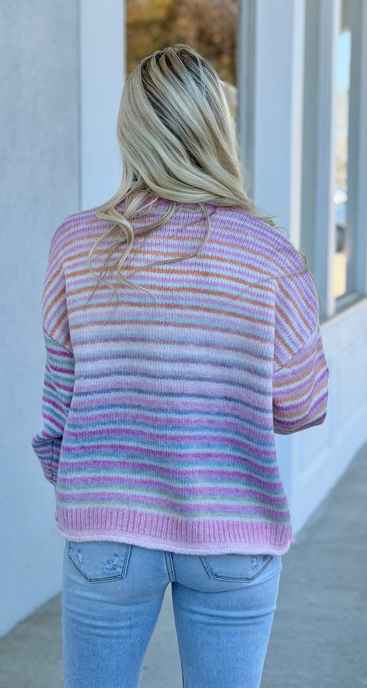 Strawberry Multi Color Cardigan