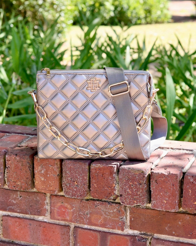 Ariana Crossbody , Black Pearl