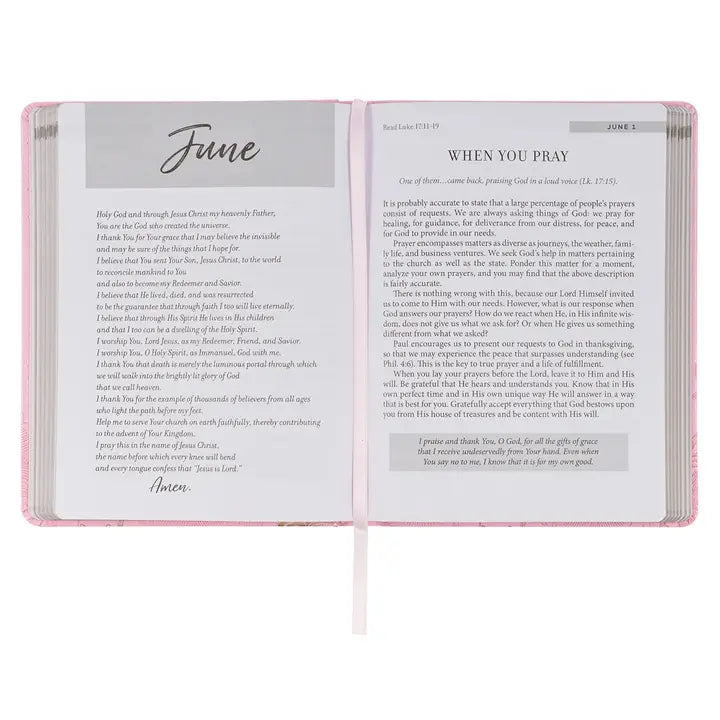Devotional New Beginnings Pink