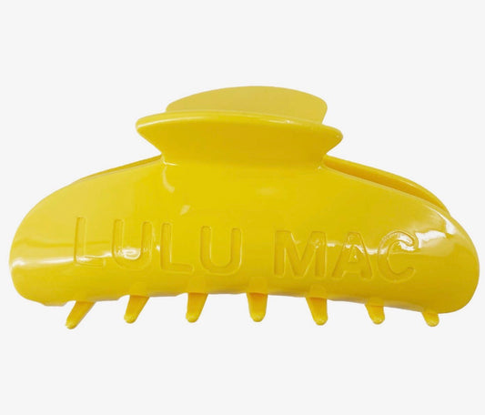 Lulu Mac Hair Clip, Yellow