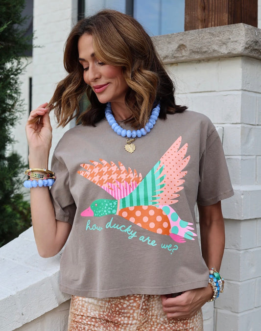 How Ducky Are We Crop Tee