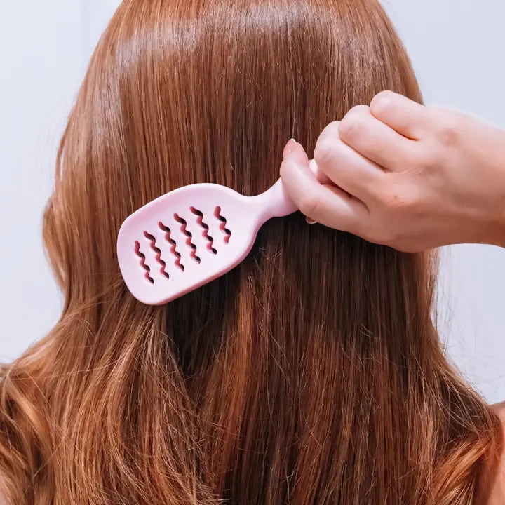 Mini Teletie Brush Vented, Bubblegum Pink