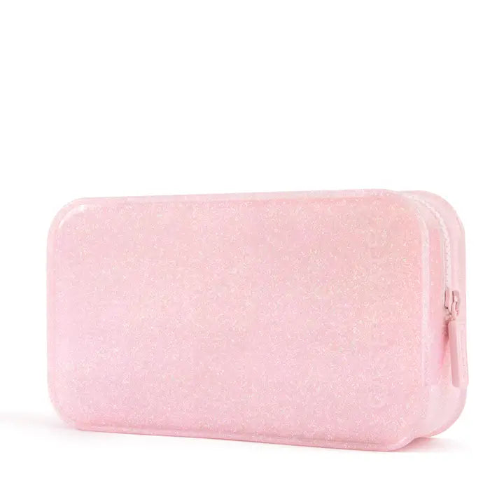 Case Mate Jelly Makeup Bag, Ballet Pink Twinkle