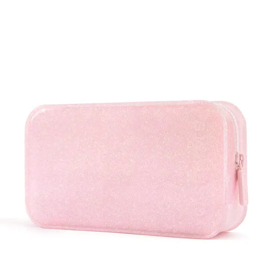 Case Mate Jelly Makeup Bag, Ballet Pink Twinkle
