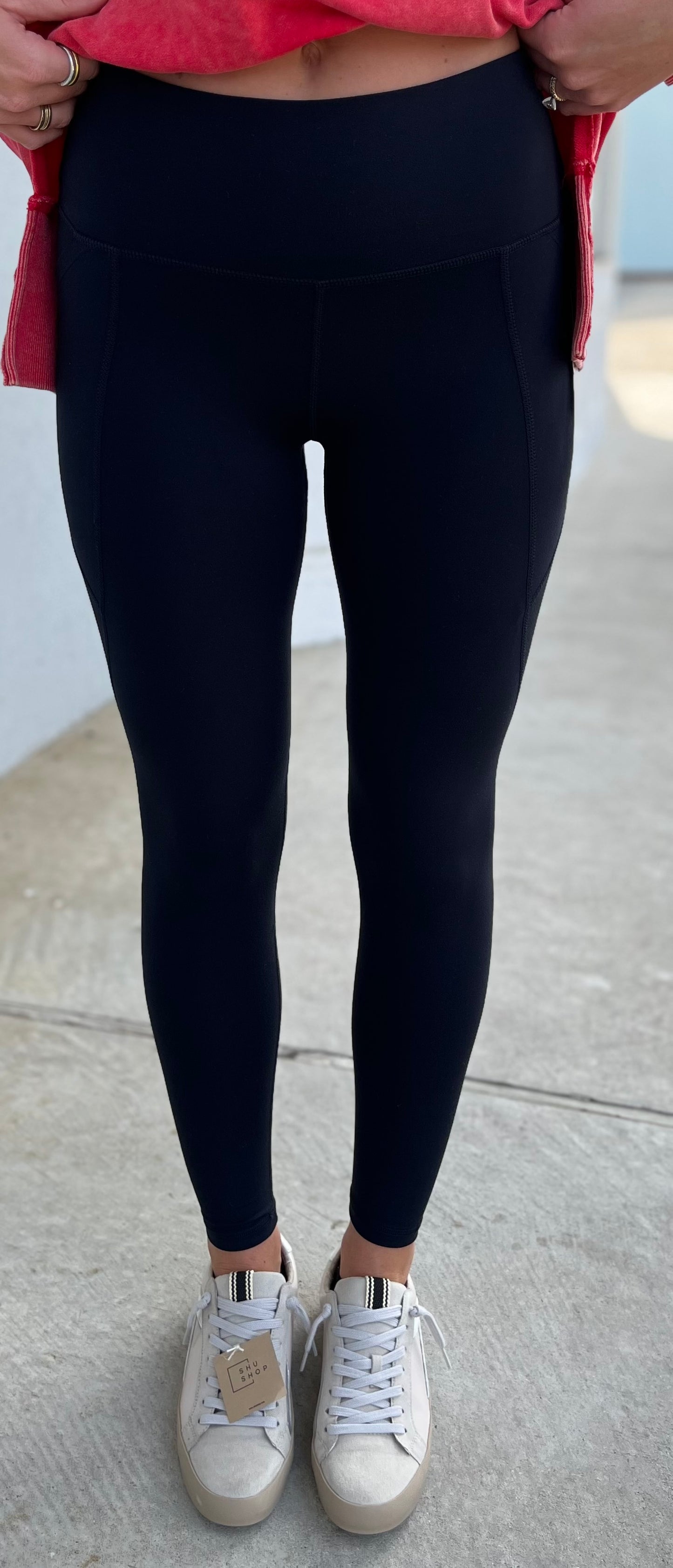 Black Venice Cloud Light Sculpt High Waisted Leggings