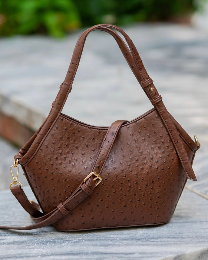 Pierce Mini Tote Chocolate Eo
