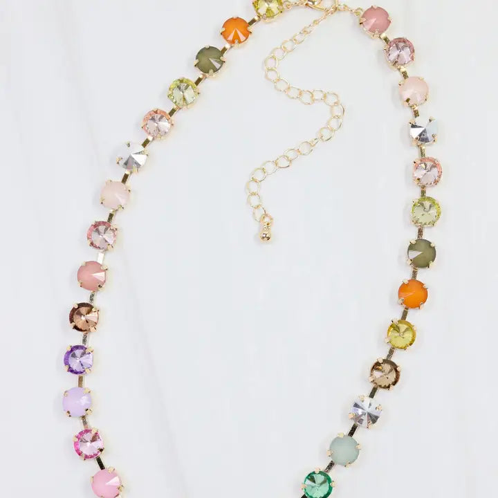 Shalimar Small Rhinestone Necklace
