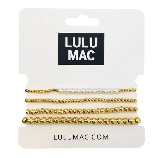 Lulu Mac 4 Piece Bracelet Set