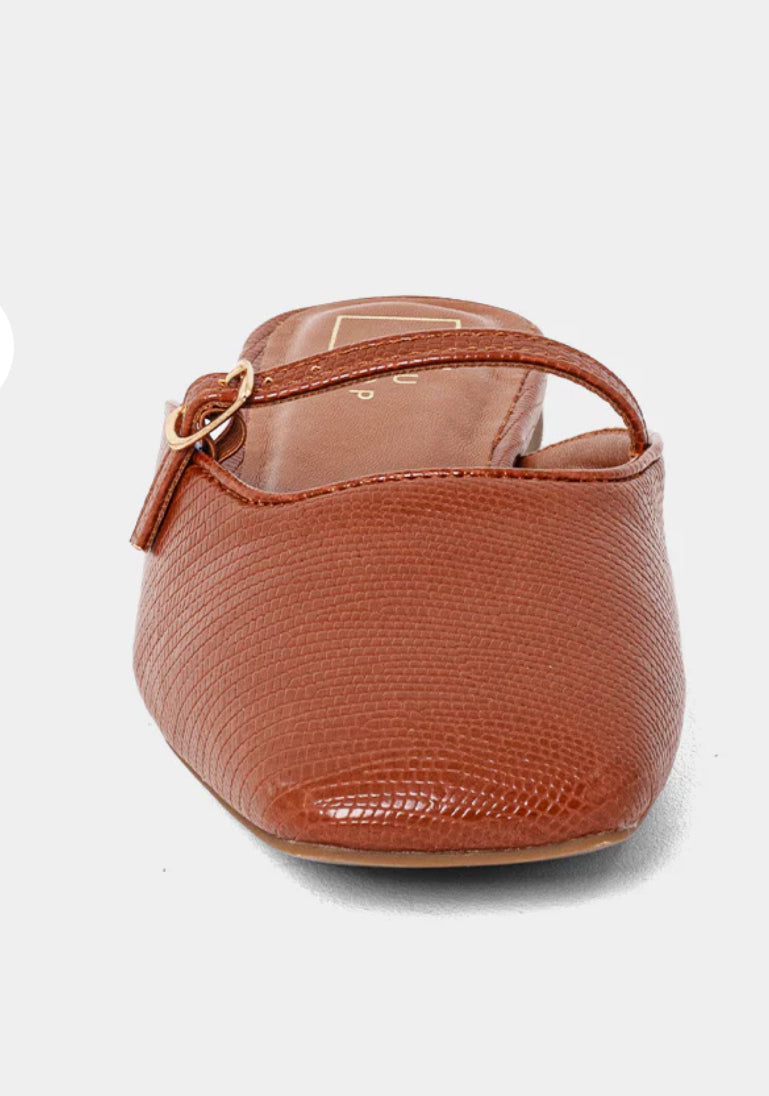 Brown Lizard Athena Slip On