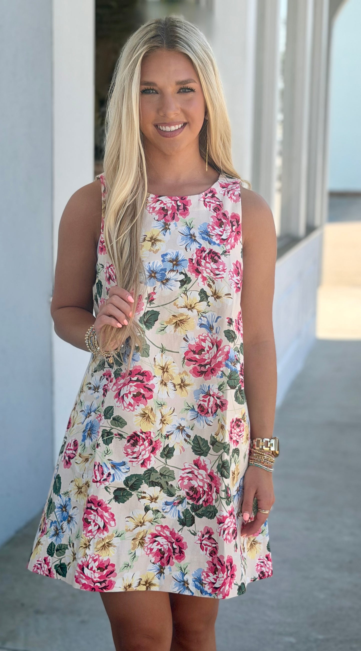 Karlee Rose Garden Mini Dress