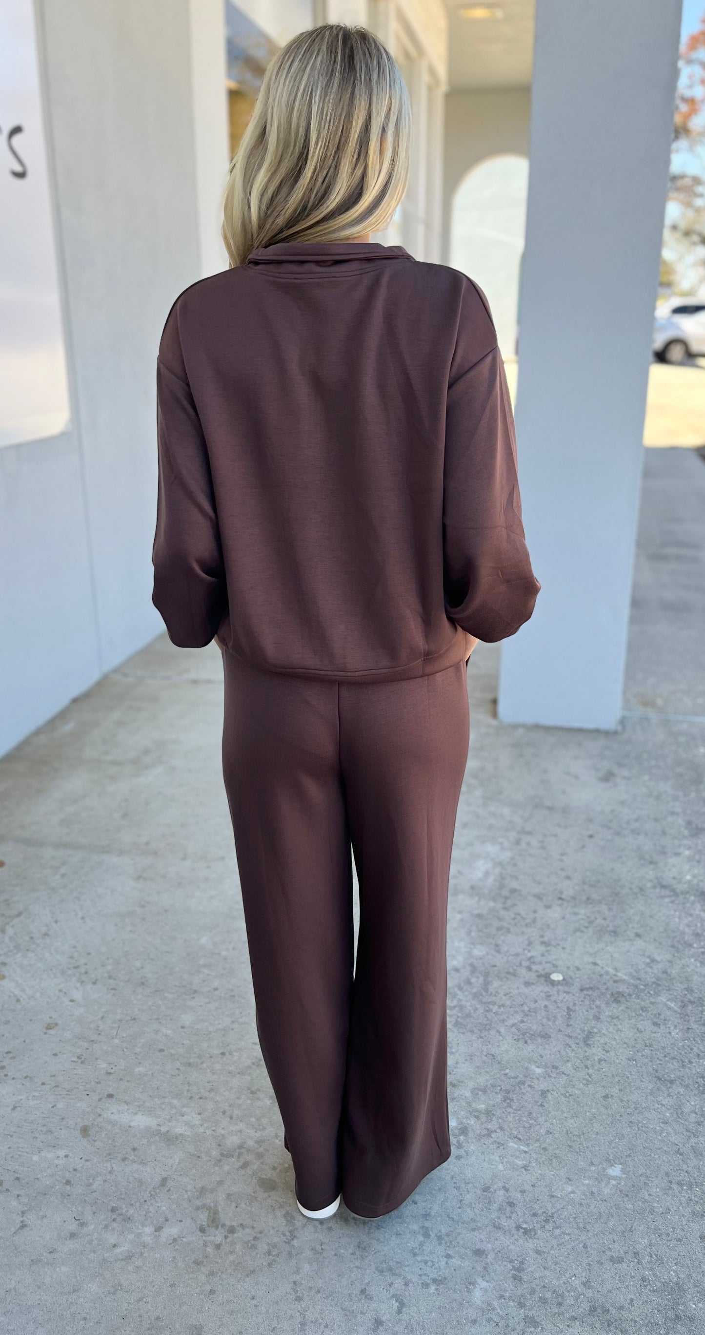 Brown Scuba Pant