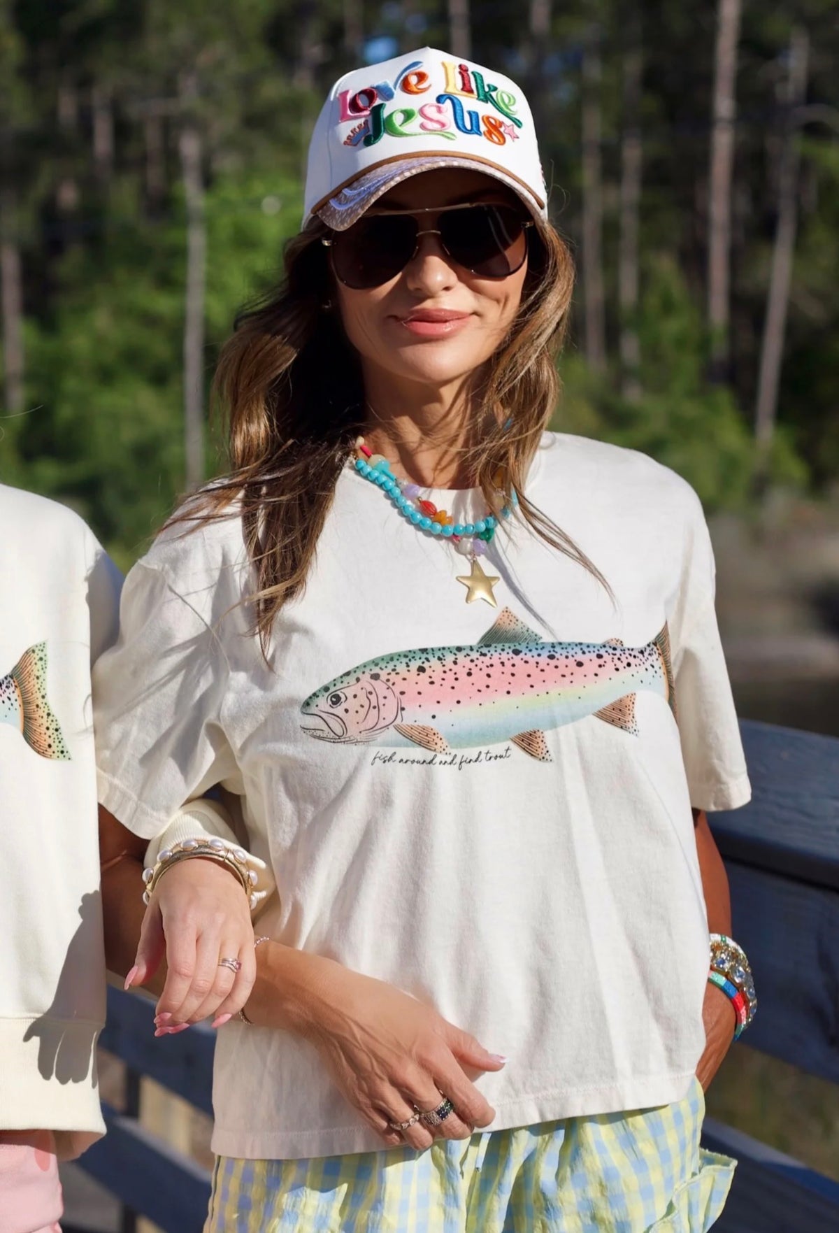 Rainbow Trout Crop Tee