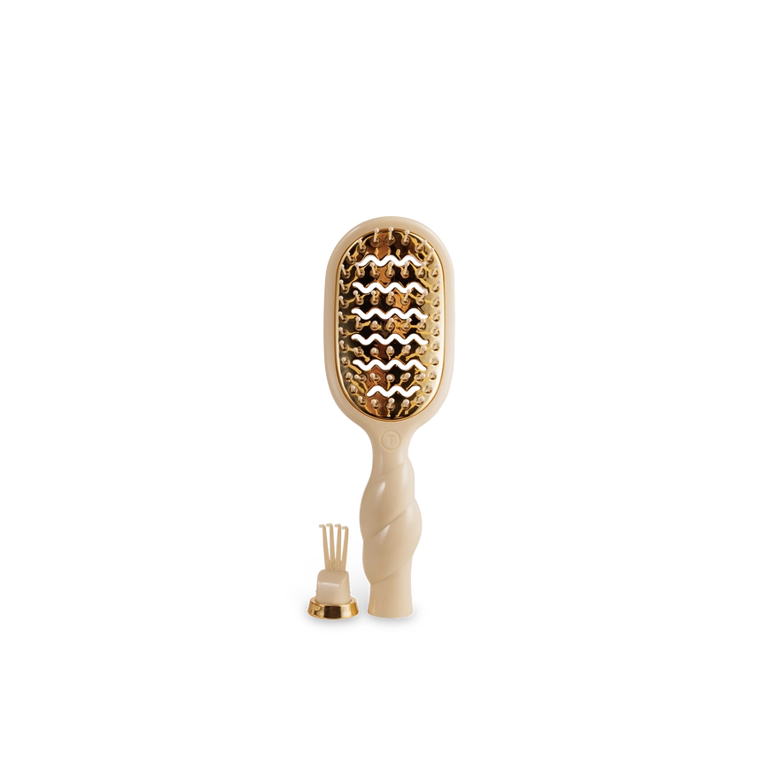 Mini Teletie Brush, Vented Brush Tan