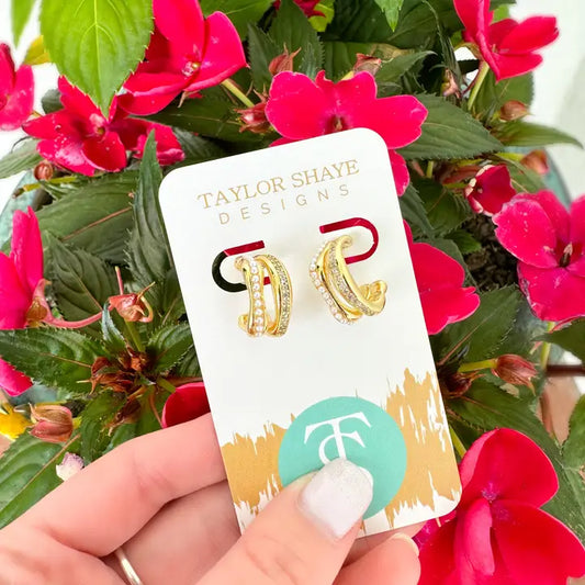 TS Earrings, Lela Hoops