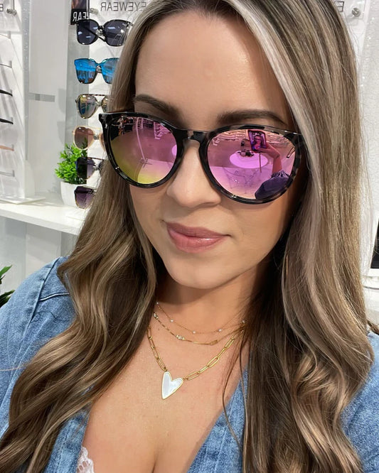 Midnight Hot Pink Sunglasses