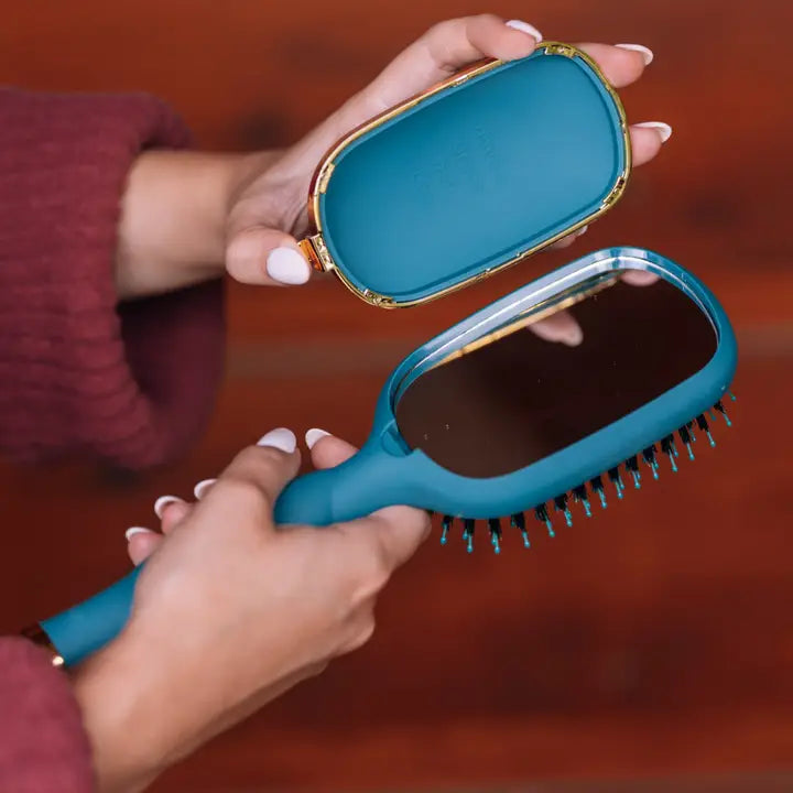 Teletie Boar Brush, Teal