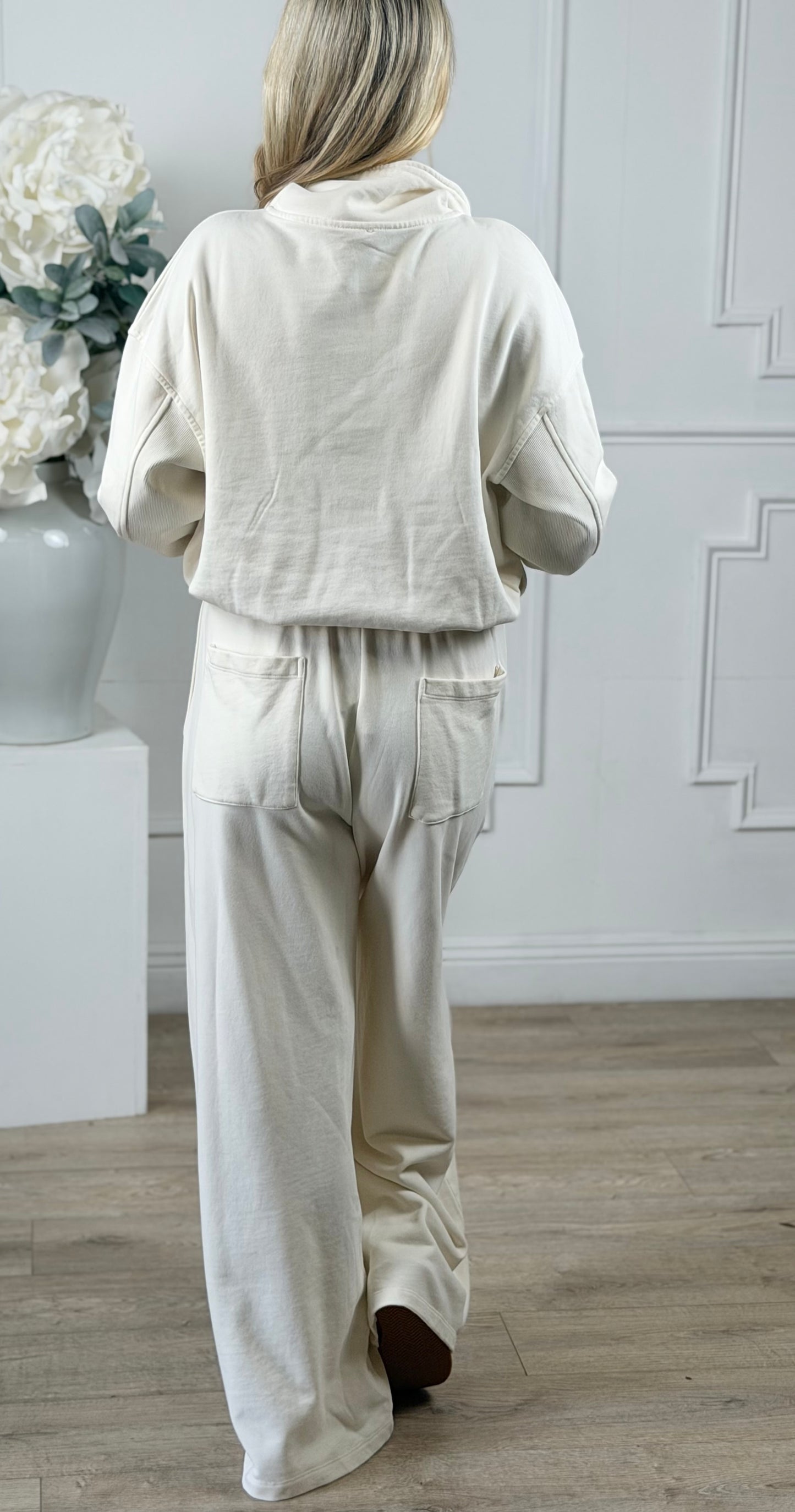 Vanilla Ice Mock Neck Pullover Half Zip