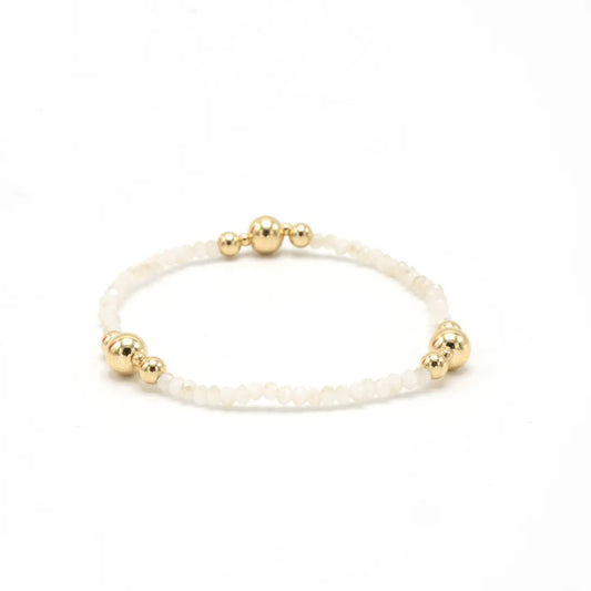 Nantucket Shimmer Bracelet , Winter White