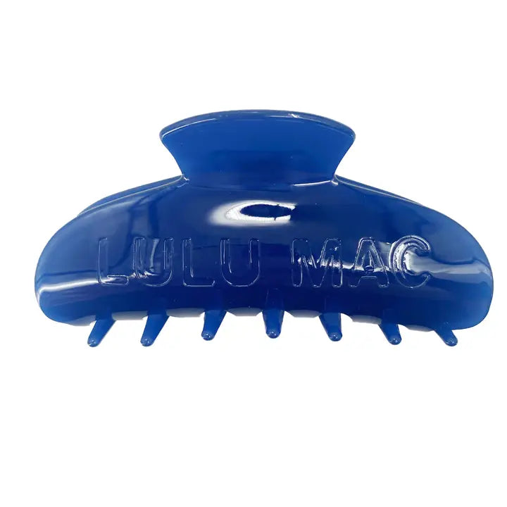 Lulu Mac Hair Clip, Navy