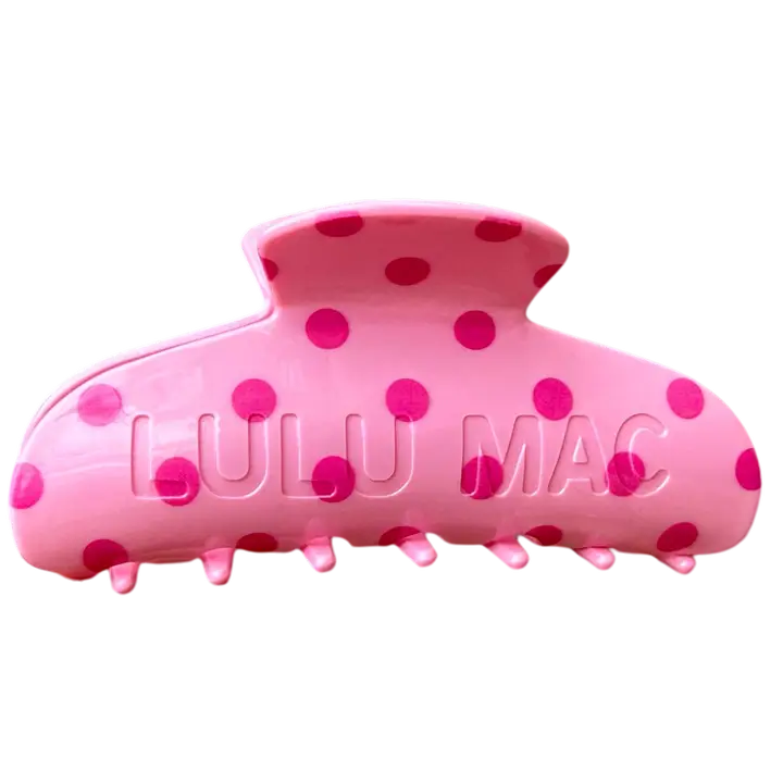 Pink/Hot Pink Hair Claw Lulu Mac
