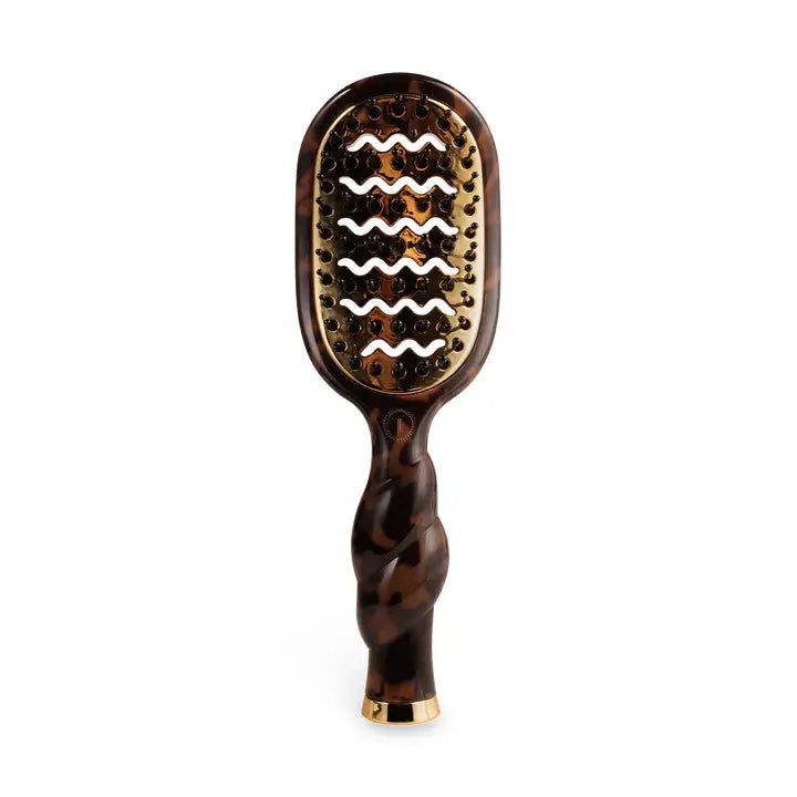 Mini Teletie Brush Vented, Tortoise