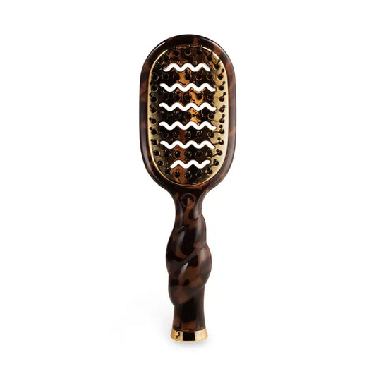 Mini Teletie Brush Vented, Tortoise