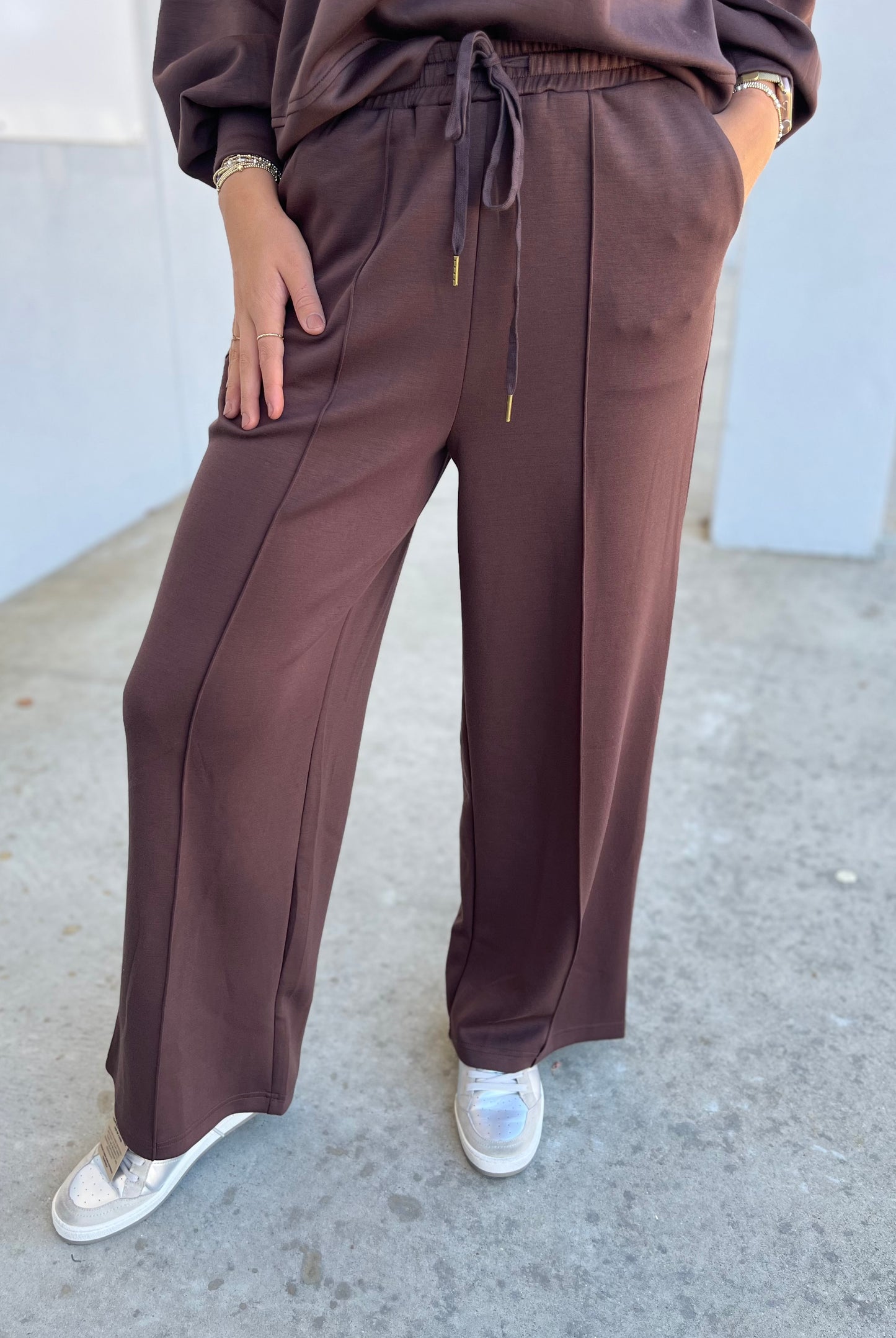 Brown Scuba Pant