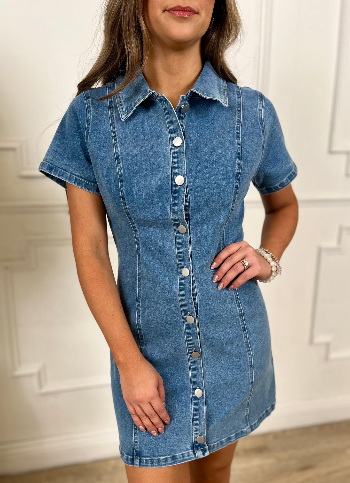 Denim Mini Dress