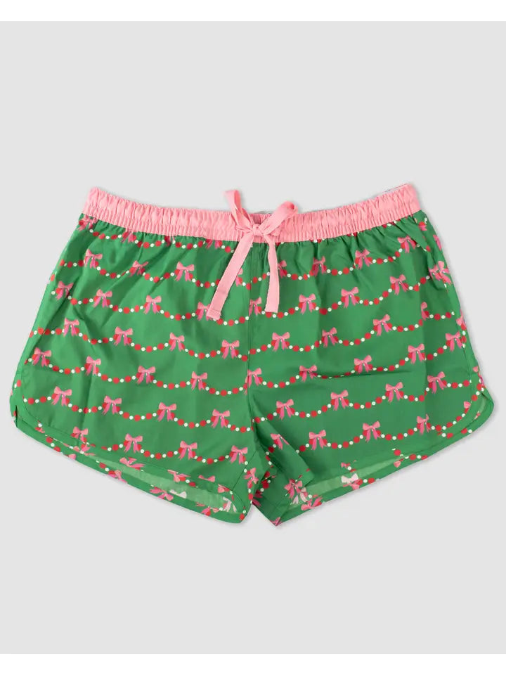 Lounge Shorts, Bow Garland