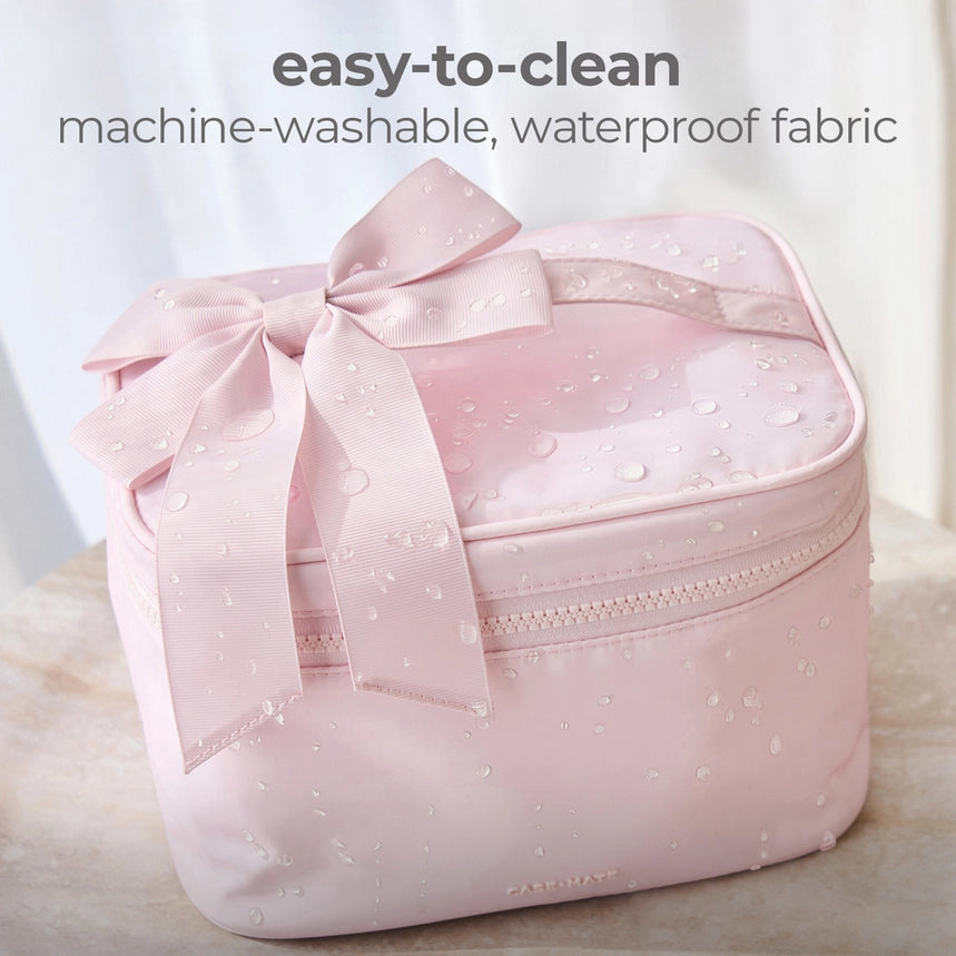 Case Mate Ballet Pink Makeup Train Case