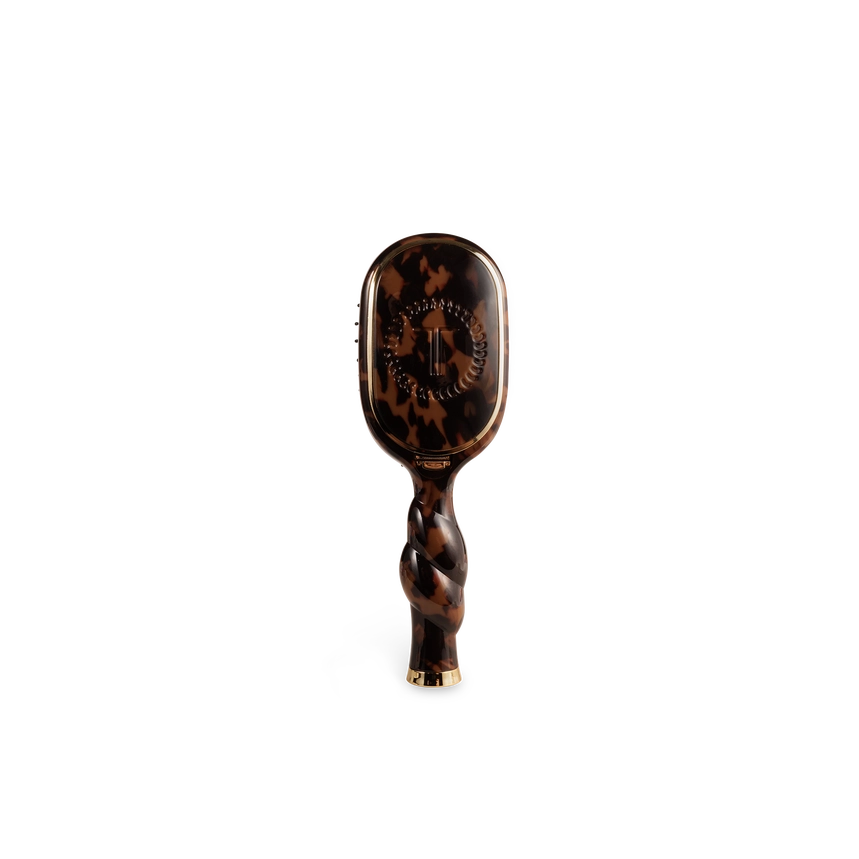Mini Teletie Boar Brush, Tortoise