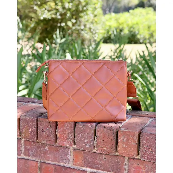 Ariana Crossbody , Saddle LD