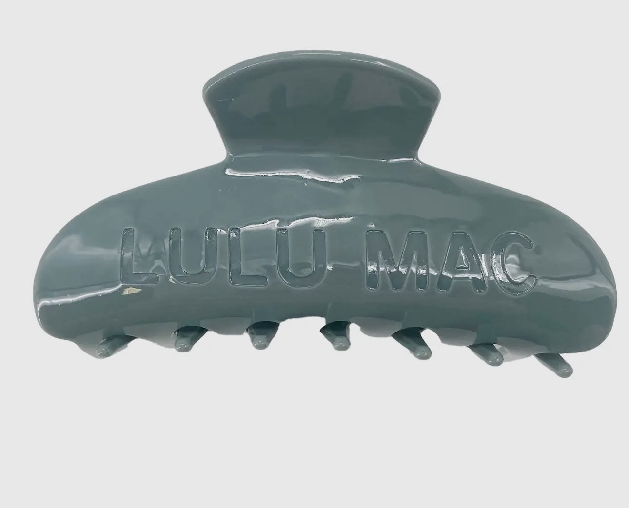 Lulu Mac Hair Clip, Grey