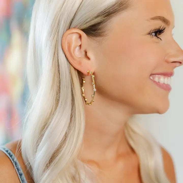Reagan Hoops TS Earrings